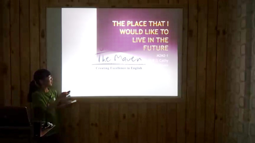 (Sample) 서대문 SLP 어학원 차예슬 학생 영어발표영상